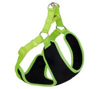 Nobby Harness Black Mesh Reflect, Neon Yellow, L: 41-46 cm + 42 cm, W: 10 mm, Pack of 1