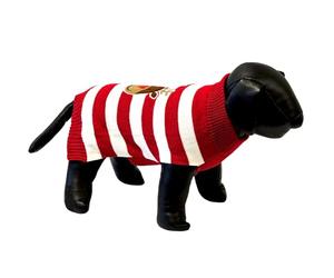 Nobby Dog Jumper Heart Nose Red/White 48 cm