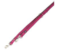 Nobby Dog Leash Mesh Air Raspberry 3-Way Adjustable Reflective Dog