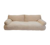 Nobby Dog Plush Sofa Classic Teddy Beige - Comfort For Every Dog