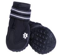 Nobby Dog Shoes Runners Black 2-Pack For Sensitive Paws Protection