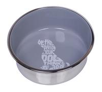Nobby Dog Stainless Steel Bowl Wise, Non-Slip, Gray, RRP 15.99 EUR, NEW