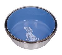 Nobby Dog Stainless Steel Bowl Wise, Non-Slip, Light Blue, RRP 11.99 EUR, NEW