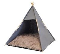 Nobby Dog Tent Dark Gray 70X70 Cm For Small Dogs, Space Saving