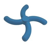 Nobby Dog Toy Boomerang Blue 24 Cm Solid Rubber For Throwing & Dental Care
