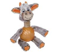 Nobby Dog Toy Cow Plush 32Cm With Squeaker & TPR For Puppies And Dogs