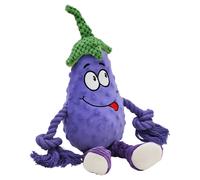 Nobby Dog Toy Eggplant Plush 37 Cm With Squeaker For Dogs