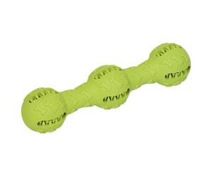 Nobby Dog Toy Full Rubber Stick 21 Cm Green, Floatable, Fillable With Snacks