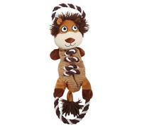 Nobby Dog Toy Lion 47 Cm Plush With Rope And Squeaker For Dogs