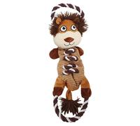 Nobby Dog Toy Lion 47 Cm Plush With Rope And Squeaker For Dogs
