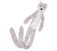 Nobby Dog Toy Long Wolf 105 Cm Plush With Squeaker For Dogs