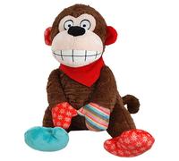 Nobby Dog Toy Plush Monkey 25 Cm With Squeaker For Puppies And Dogs