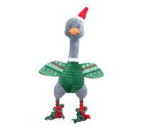 Nobby Dog Toy Xmas Plush Goose 42Cm With Squeaker And Crinkle Wings