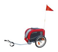 Nobby Dog Trailer, Senlima, Red-Black, Safe And Stable