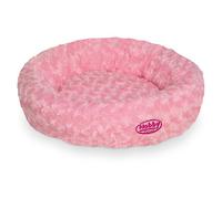 Nobby Donut Arusha Pink Dog Bed Ø 45Cm Microfiber Washable Soft Plush