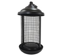 Nobby Feed Column Black 25Cm For Bird Feed, Powder Coated, Durable