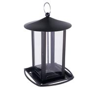 Nobby Feeder Black With 4 Perches For Birds, Sturdy & Removable