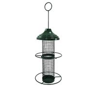 Nobby Feeding Column Green With Seating Rings For Birds Ø15Cm H30Cm Robust