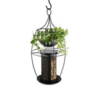 Nobby Feeding Column With Plant Bowl Black For Wild Birds, RRP 54.99 EUR, NEW