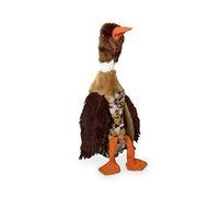 Nobby Flat Duck Plush Animal, 34 cm, Brown