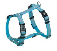 Nobby Full Reflect 52064-32 Harness Light Blue XS-S: Neck: 16-22 cm, Chest: 30-35 cm, W: 15 mm