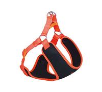 Nobby Harness Black Mesh Reflect Orange Length 28-33 cm + 32 cm Width 10 mm