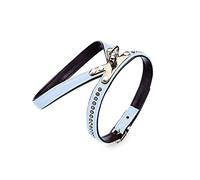 Nobby Harness Crystal, 50 cm/ 12 - 14 mm, Light Blue/ White