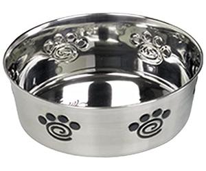 Nobby InchHeavy Spiral Inch Stainless Steel Bowl Non-Slip