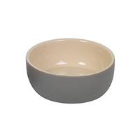 Nobby Kaunis Ceramic Bowl, Grey/Cream, Diameter 18.5 x 7.0 cm, 1.00 L, Pack of 1