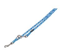 Nobby Leash Camouflage Light Blue 200Cm 10Mm For Dogs 3-Way Adjustable