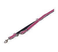 Nobby Leash Cayo Pink Nylon-Neoprene With Reflective Stripes For Dogs