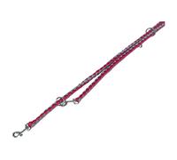 Nobby Corda Lead Length 200 cm Width 15 mm / 20 mm Red/Grey
