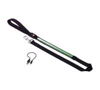 Nobby Leash Flash Mesh Green 120 Cm For Dogs With Reflectors And USB Battery