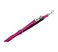 Nobby Soft Grip Dog Leash, 200 cm/20 mm, Purple/Black