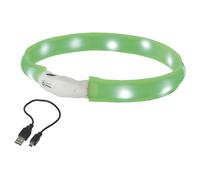 Nobby LED Light Strip Visible Green For Dogs, Rechargeable, Blinks 3 Times