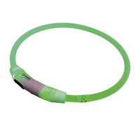 Nobby LED Light Visible Green Dog 45 CM USB Battery Operated 500 M Visibility