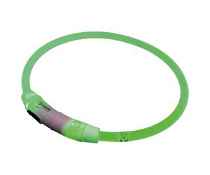 Nobby LED Light Visible Green Dog 45 CM USB Battery Operated 500 M Visibility