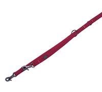 Nobby Linen Deluxe Dog Lead Length 200 cm Width 25 mm Red