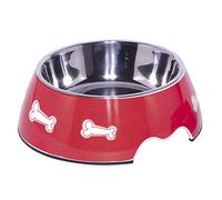 Nobby Melamine Bone Bowl Red L 22 x 7.5 cm 700 ml