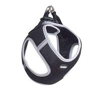 Nobby Mesh Harness Delight, Black, M: Chest: 38-43 cm, Belly: 45-50 cm, 20 mm, Pack of 1