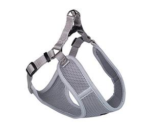 Nobby Mesh Harness with Reflective Stripe, Medium, Grey