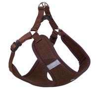 Nobby 80657-23 Harness Mesh Reflect Brown Width 25 mm Length 69-83 cm + 66 cm