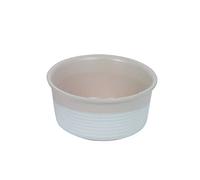 Nobby Neta Ceramic Bowl, White/Cream, Diameter 17 x 7.5 cm, 0.85 L, Pack of 1