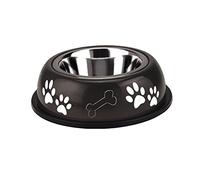 Nobby Nice Diner Bowl, 25 cm / 0.70 Litre, Brown/ Black