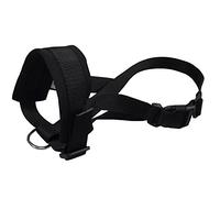 Nobby Nylon Mouth Loop, Black, Size XXL, Neck Strap: 22-35 cm, Snout Strap: 28-38 cm