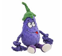 Nobby Dog Toy Eggplant Plush 37 Cm With Squeaker For Dogs