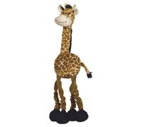 Nobby Plush Giraffe Dog Toy 72 Cm Elastic Legs Squeaky
