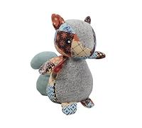 Nobby Plush Squirrel Patchwork Dog Toys
