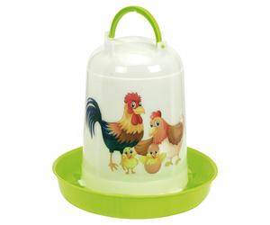 Nobby Poultry Automatic Feeder Happy, 5L, Ø 27cm, Plastic, Food Dispenser