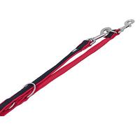 Nobby Preno Mesh Traning Leash, 200 cm/20-25 mm, Red